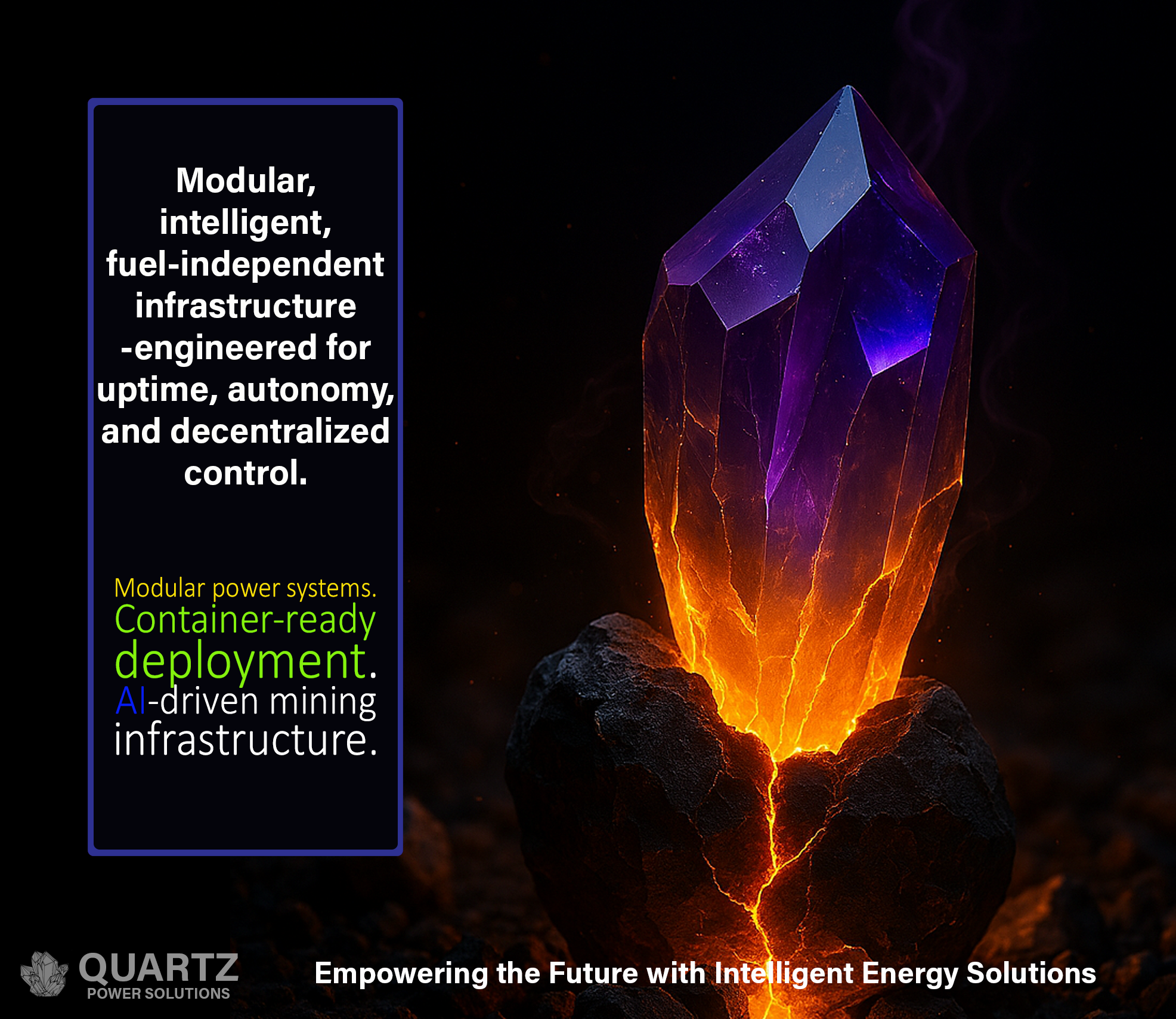 The Quartz Consortium - Quartz Power & Data Solutions